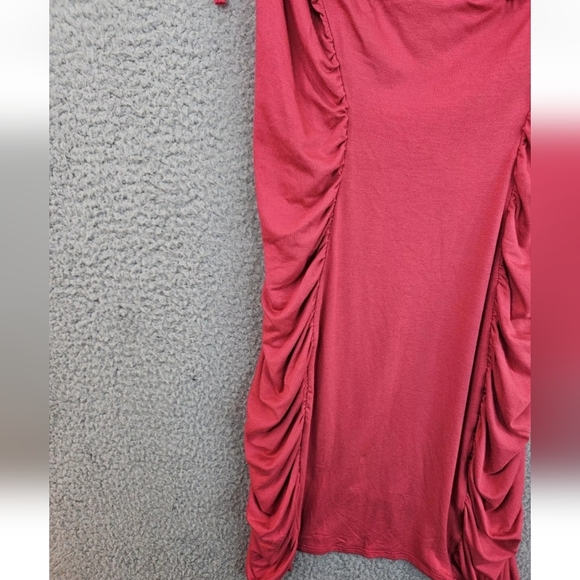 ASOS Womens Mini Cami Dress Sz 8 Side Ruching Adjustable Straps Slinky & Sexy - Picture 10 of 16